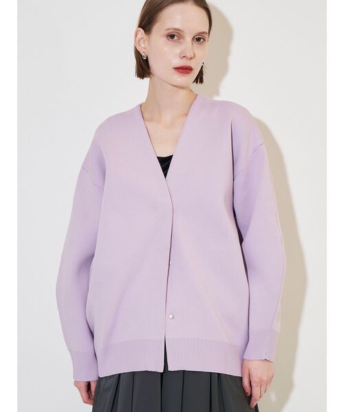 Vネックフォルムカーディガン（カーディガン/ボレロ）｜ELENDEEK