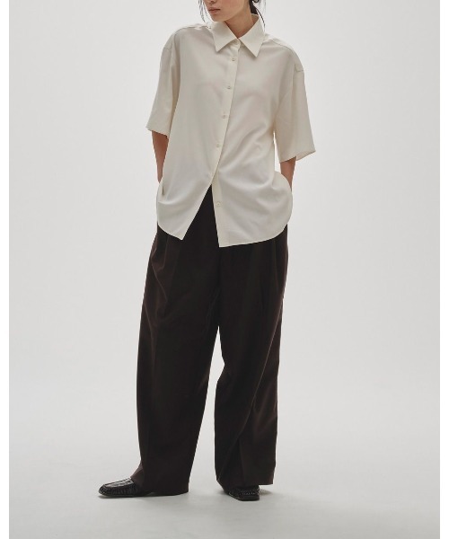 TODAYFUL Silk100% Halfsleeve Shirts 12520413（シャツ