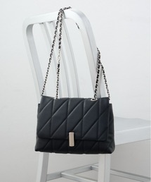 AZUL by moussy | フェイクレザーキルティングバッグ(ショルダーバッグ)