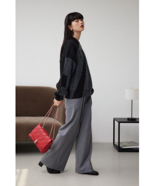 フェイクレザーキルティングバッグ（ショルダーバッグ）｜AZUL BY