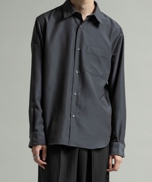 CASPER JOHN | Imitation cupra sharp shirts / イミテーションキュプラシャープシャツ(シャツ/ブラウス)