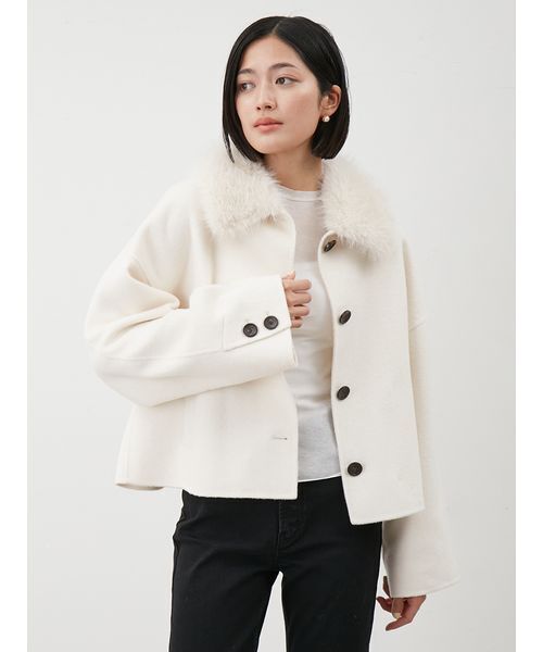 ミラオーウェンウールショートコート Mila Owen（ミラオーウェン）の「HAMILTONショート丈チェスターコート