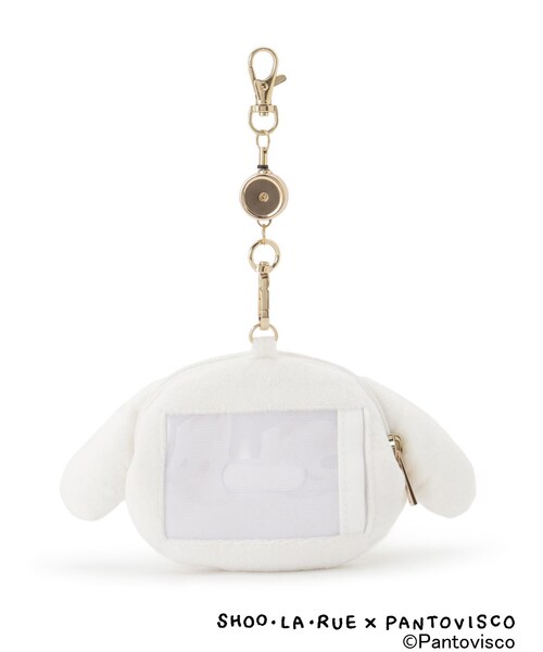 SHOO・LA・RUE(シューラルー)の「【パントビスコ/ぺろち】ぺろち 立体顔型パスケース(その他・レディース・ホワイト・00)」の3枚目の写真