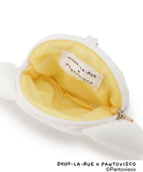 SHOO・LA・RUE(シューラルー)の「【パントビスコ/ぺろち】ぺろち 立体顔型パスケース(その他・レディース・ホワイト・00)」の5枚目の写真