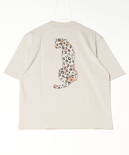 adidas(アディダス)の「アディダス adidas アニマル ルーズ グラフィックTシャツ(Tシャツ/カットソー・レディース・ホワイト/エメラルド・M/L/XL)」の8枚目の写真