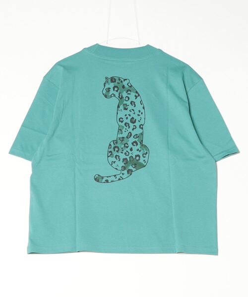 adidas(アディダス)の「アディダス adidas アニマル ルーズ グラフィックTシャツ(Tシャツ/カットソー・レディース・ホワイト/エメラルド・M/L/XL)」の3枚目の写真