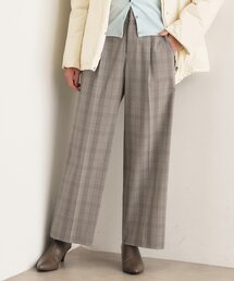 【褒められパンツ】ワンタックワイドパンツ