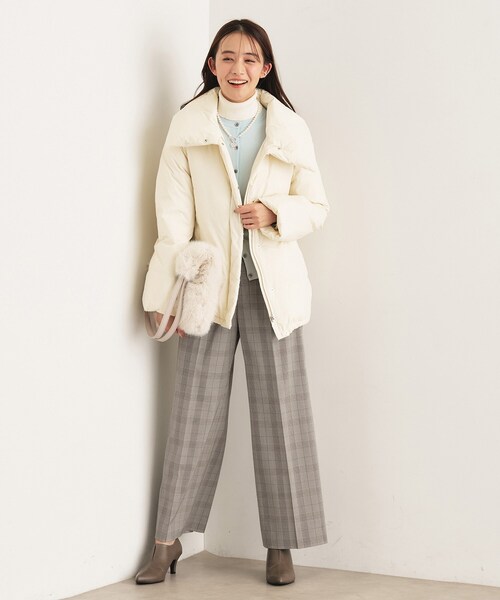 INDIVI(インディヴィ)の「【褒められパンツ】ワンタックワイドパンツ(その他パンツ・レディース・ベージュ系8/グレー系4/ブラック/ライトグレー系1/ブラック系1・12/34/36/42/13/05/15 /38/40/03/19)」の12枚目の写真