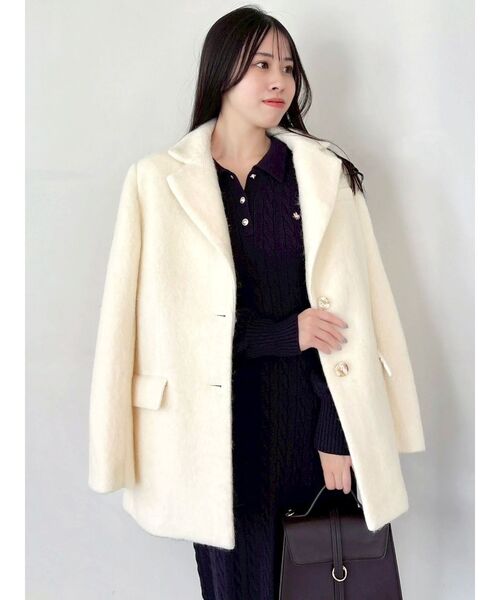 POLO BCS（ポロ ビーシーエス）の「【POLO BCS コラボ】ケーブルポロニットワンピース（ワンピース・レディース・ピンク/オフホワイト/ネイビー・MEDIUM/SMALL）」の18枚目の写真