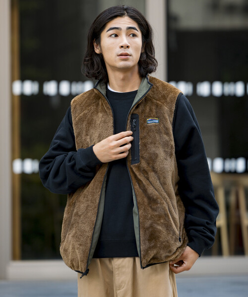 FREAK'S STORE（フリークスストア）の「限定展開 リラックスフィット ナイロン フリース リバーシブル ジップアップベスト（その他アウター・メンズ・ブラック/オリーブ/ネイビー/スミクロ・LARGE/MEDIUM/SMALL）」の20枚目の写真
