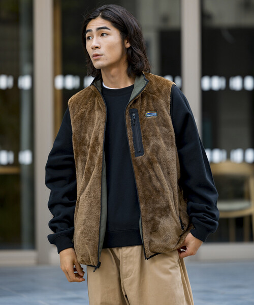 FREAK'S STORE（フリークスストア）の「限定展開 リラックスフィット ナイロン フリース リバーシブル ジップアップベスト（その他アウター・メンズ・ブラック/オリーブ/ネイビー/スミクロ・LARGE/MEDIUM/SMALL）」の21枚目の写真