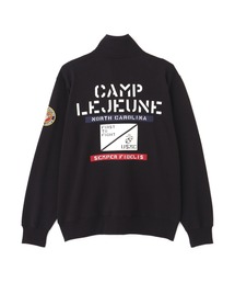 AVIREX(ABbNX)́scXtCAMP LEJEUNE PATCHED STAND ZIP SWEAT / Lv W[ pb`h X^hWbv XEFbg / AVIREX / ABbNX(XEFbg)