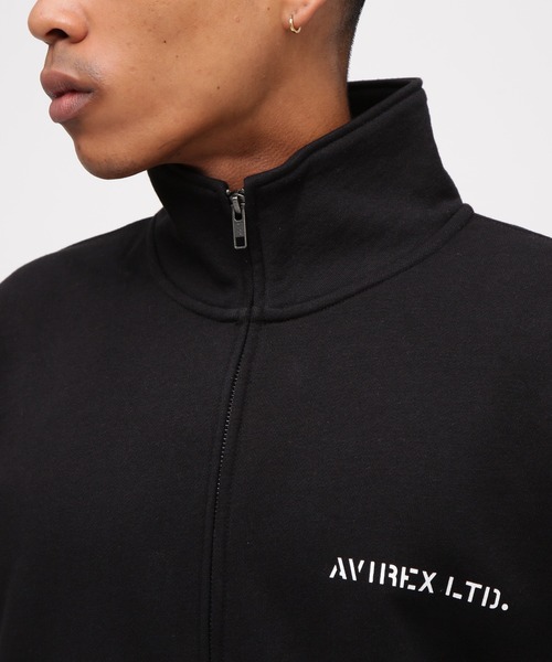 AVIREX(アヴィレックス)の「《直営店限定》CAMP LEJEUNE PATCHED STAND ZIP SWEAT / キャンプ レジューン パッチド スタンドジップ スウェット / AVIREX / アヴィレックス(スウェット・メンズ・グレー/オリーブ/ブルーグレー/ブラック・X-LARGE/LARGE/MEDIUM/XX-LARGE)」の13枚目の写真