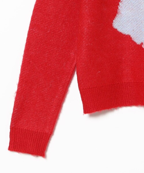 B:MING by BEAMS（ビーミングバイビームス）の「ambiance / RABBIT KNIT (手洗い可)（ニット/セーター・レディース・レッド/ブラウン系その他3・ONE SIZE）」の11枚目の写真