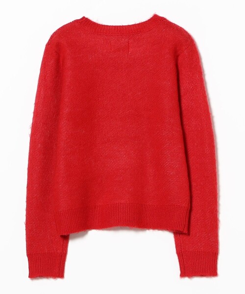 B:MING by BEAMS（ビーミングバイビームス）の「ambiance / RABBIT KNIT (手洗い可)（ニット/セーター・レディース・レッド/ブラウン系その他3・ONE SIZE）」の12枚目の写真