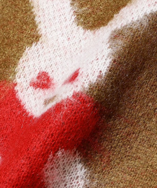 B:MING by BEAMS（ビーミングバイビームス）の「ambiance / RABBIT KNIT (手洗い可)（ニット/セーター・レディース・レッド/ブラウン系その他3・ONE SIZE）」の21枚目の写真