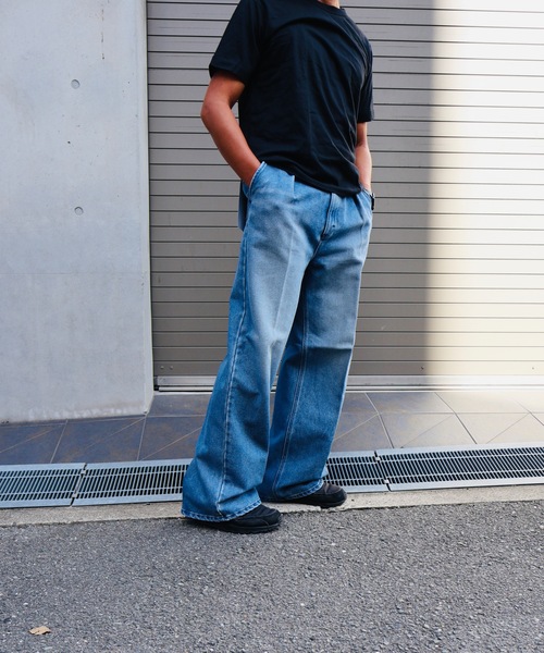 Wrangler（ラングラー）の「Wrangler / WRANCHER（ランチャー） WIDE / W1190（デニムパンツ・メンズ・インディゴブルー/ブルー系その他・SMALL/MEDIUM/LARGE/X-LARGE）」の2枚目の写真