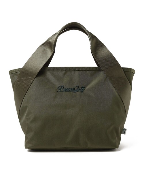 BEAMS GOLF(ビームスゴルフ)の「スクリプトロゴ ビッグサイズ カートバッグ(トートバッグ・メンズ・オリーブ/ベージュ・ONE SIZE)」の11枚目の写真