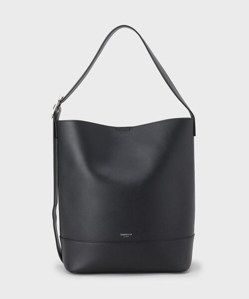 OPAQUE.CLIP（オペークドットクリップ）の「【軽量／A4サイズ対応／通勤対応】スムース合皮ワンショルダーバッグ（ショルダーバッグ・レディース・ブラック/ダークブラウン・00）」の16枚目の写真