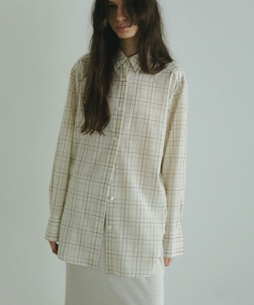オリジナルマルチチェックシャツ　etretokyo オリジナルマルチチェックシャツ（シャツ/ブラウス）｜ETRE TOKYO