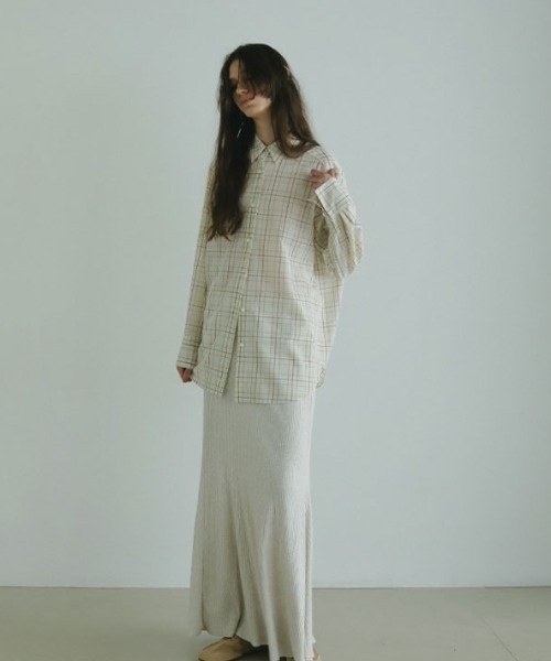 オリジナルマルチチェックシャツ（シャツ/ブラウス）｜ETRE TOKYO