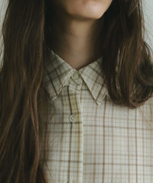オリジナルマルチチェックシャツ（シャツ/ブラウス）｜ETRE TOKYO