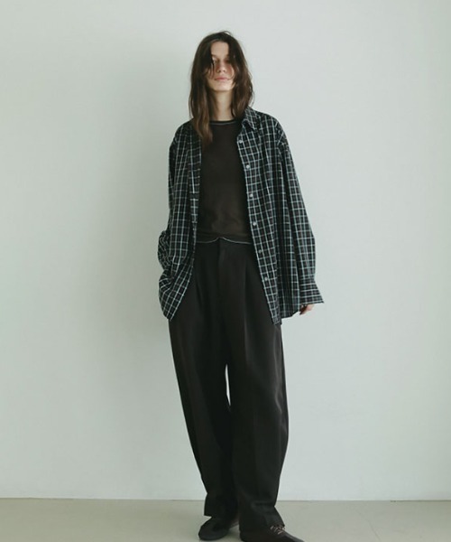 オリジナルマルチチェックシャツ（シャツ/ブラウス）｜ETRE TOKYO