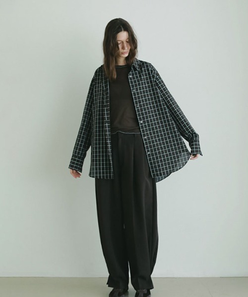 オリジナルマルチチェックシャツ（シャツ/ブラウス）｜ETRE TOKYO