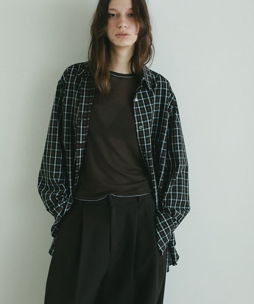 エトレトウキョウ　オリジナルマルチチェックシャツ オリジナルマルチチェックシャツ（シャツ/ブラウス）｜ETRE TOKYO