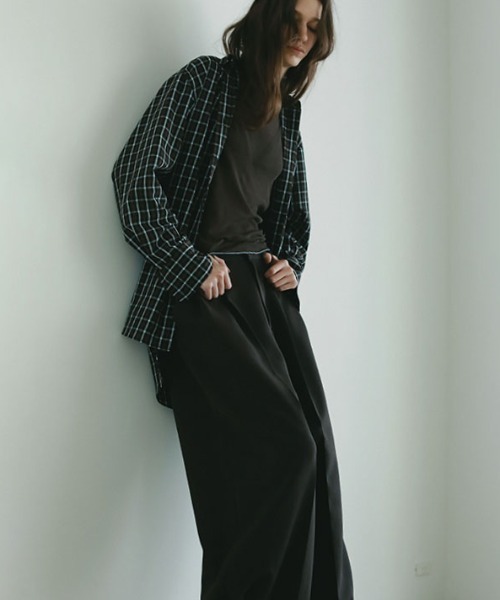 オリジナルマルチチェックシャツ（シャツ/ブラウス）｜ETRE TOKYO