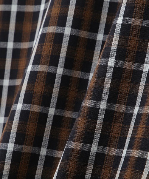 ETRE TOKYO（エトレトウキョウ）の「オリジナルマルチチェックシャツ（シャツ/ブラウス・レディース・ベージュ/ブラウン・FREE）」の16枚目の写真