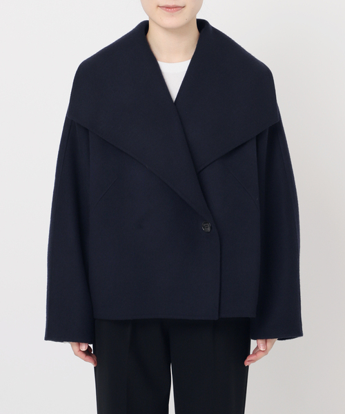 VERMEIL par iena（ヴェルメイユパーイエナ）の「ショールコート（その他アウター・レディース・ベージュ/ネイビー・38/36）」の21枚目の写真