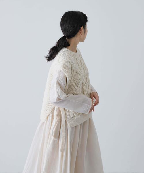 ペルーアランニットベスト（ニット/セーター）｜かぐれ（カグレ）の