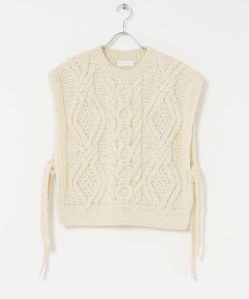 ペルーアランニットベスト（ニット/セーター）｜かぐれ（カグレ）の