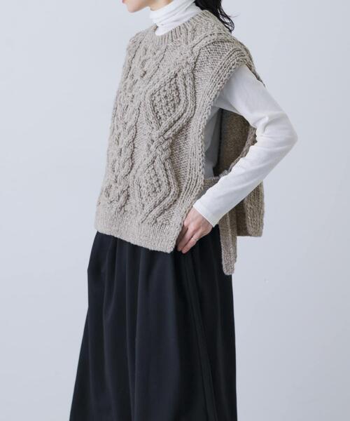 ペルーアランニットベスト（ベスト）｜かぐれ（カグレ）のファッション