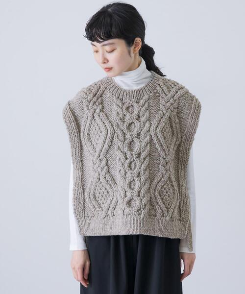 ペルーアランニットベスト（ベスト）｜かぐれ（カグレ）のファッション