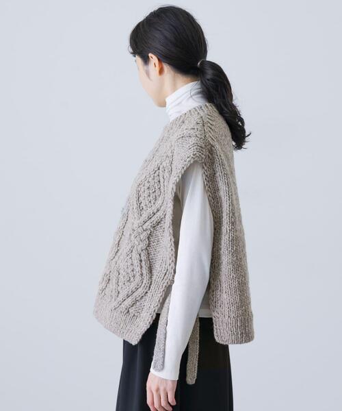 ペルーアランニットベスト（ベスト）｜かぐれ（カグレ）のファッション