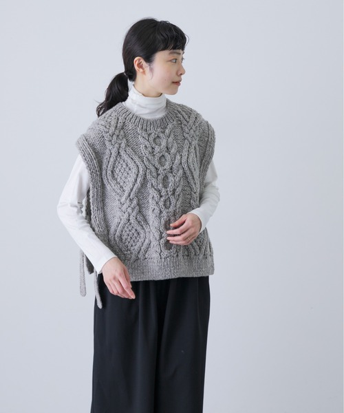 ペルーアランニットベスト（ニット/セーター）｜かぐれ（カグレ