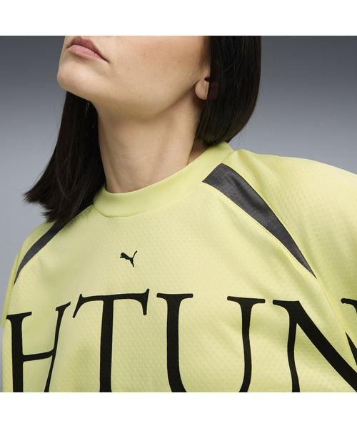 PUMA(プーマ)の「PUMA プーマ ユニセックス ナイン トゥ ファイブ 長袖 ジャージー シャツ(スウェット・メンズ・グレー系その他3/イエロー・LARGE/X-SMALL/X-LARGE/MEDIUM/SMALL)」の6枚目の写真