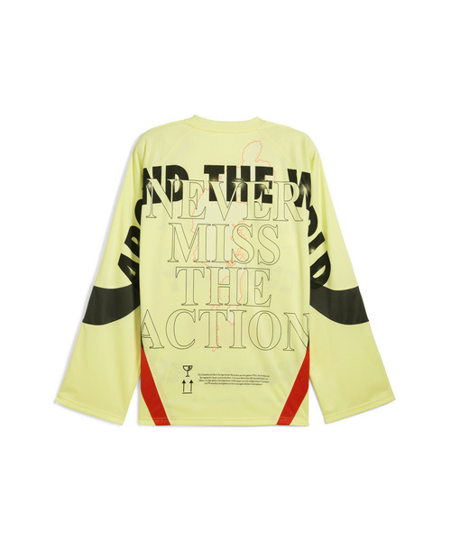 PUMA(プーマ)の「PUMA プーマ ユニセックス ナイン トゥ ファイブ 長袖 ジャージー シャツ(スウェット・メンズ・グレー系その他3/イエロー・LARGE/X-SMALL/X-LARGE/MEDIUM/SMALL)」の8枚目の写真