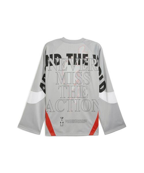 PUMA(プーマ)の「PUMA プーマ ユニセックス ナイン トゥ ファイブ 長袖 ジャージー シャツ(スウェット・メンズ・グレー系その他3/イエロー・LARGE/X-SMALL/X-LARGE/MEDIUM/SMALL)」の11枚目の写真