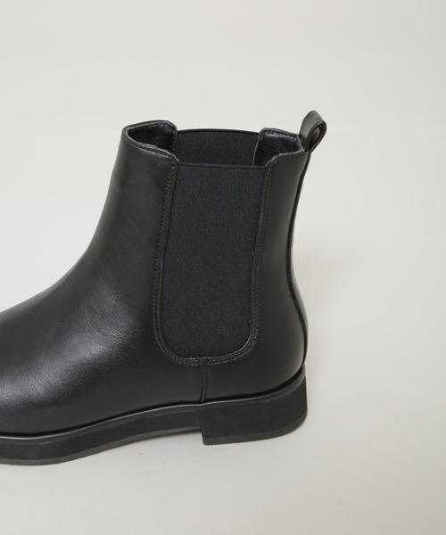 セール】サイドゴアフラットブーツ（ブーツ）｜NANO universe（ナノ