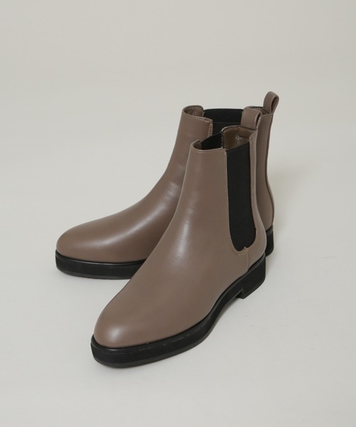 セール】サイドゴアフラットブーツ（ブーツ）｜NANO universe（ナノ