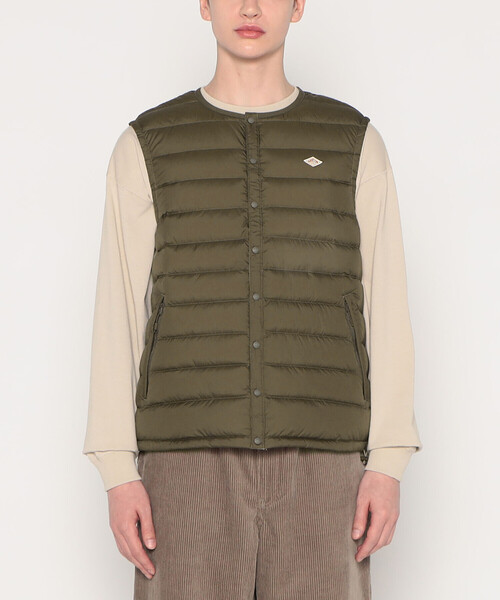 DANTON ダウンベスト オリーブ DANTON ダウンベスト オリーブ DANTON（ダントン）の「【WEB限定