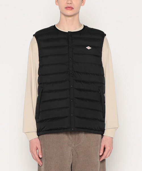 MEN'S CREWNECK INNER DOWN VEST（ダウンベスト）｜DANTON（ダントン