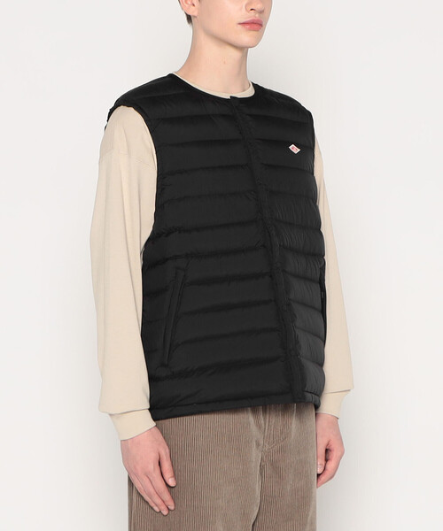 MEN'S CREWNECK INNER DOWN VEST（ダウンベスト）｜DANTON（ダントン