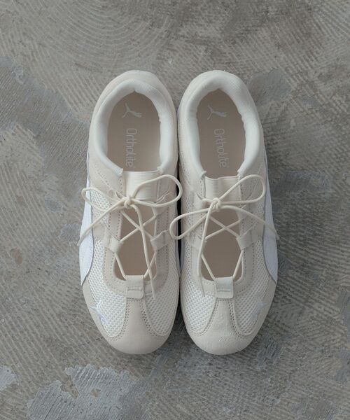 GALLEST（ギャレスト）の「【PUMA】ウィメンズ スピードキャット GO スニーカー（スニーカー・レディース・ナチュラル/レッド系1/ブラック・45/35）」の2枚目の写真