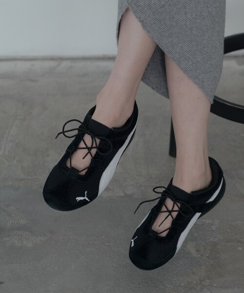 GALLEST（ギャレスト）の「【PUMA】ウィメンズ スピードキャット GO スニーカー（スニーカー・レディース・ナチュラル/レッド系1/ブラック・45/35）」の4枚目の写真