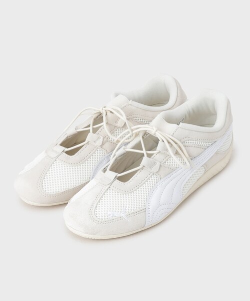 GALLEST（ギャレスト）の「【PUMA】ウィメンズ スピードキャット GO スニーカー（スニーカー・レディース・ナチュラル/レッド系1/ブラック・45/35）」の6枚目の写真