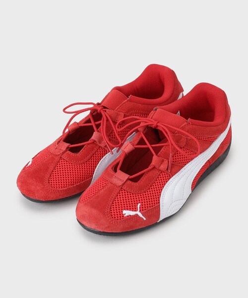 GALLEST（ギャレスト）の「【PUMA】ウィメンズ スピードキャット GO スニーカー（スニーカー・レディース・ナチュラル/レッド系1/ブラック・45/35）」の11枚目の写真